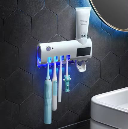 Support de Brosse à Dents Multifonctionnel